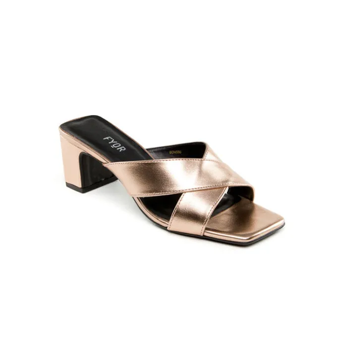 Matt Finish Cross Strap Sandal BDV 066