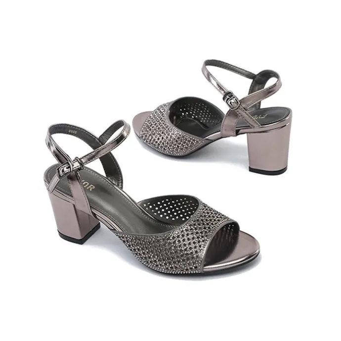 Metallic Luxury Mule BB 55