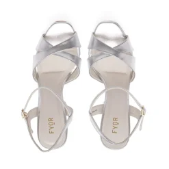 Metallic Platform Heel BDV 113