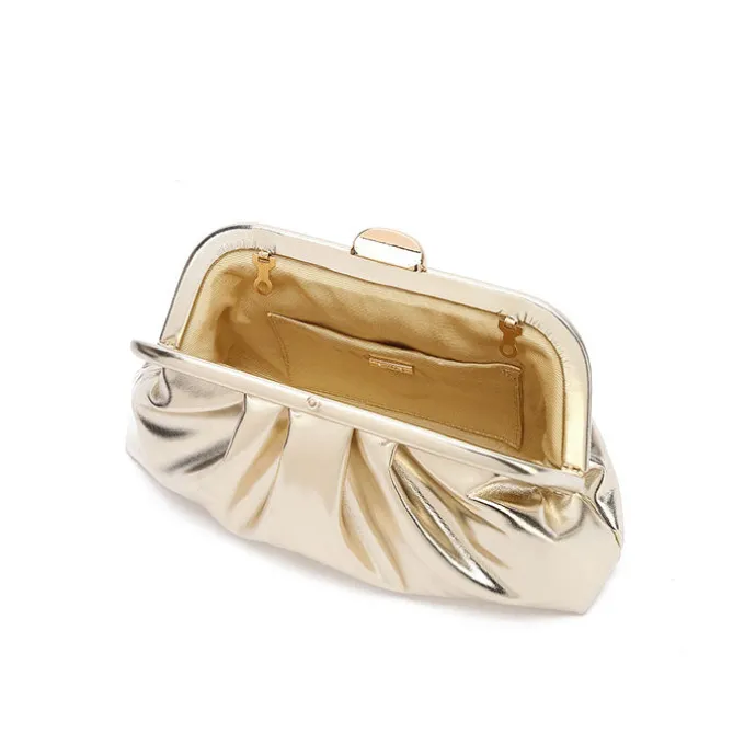 Metallic Slouchy Clutch AD 141
