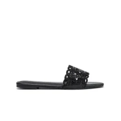 Mirror Cut Embellished Slide Sandal MY 319