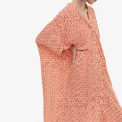 Peachy Abstract Bliss Kaftan J5872