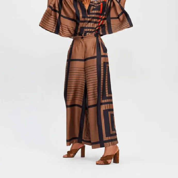 Printed Co-ord Sets Top + Pant Kaftan For Women CORD002