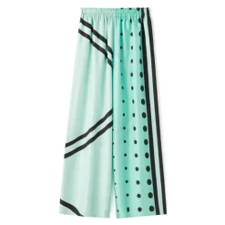 Printed Two Pcs Coord Set Top Pant Dress CORD0012