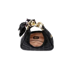 Quilted Mini Bag with scraf Detail HF 08