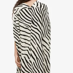 Safari Sizzle Zebra Print Women's Kaftan J5871
