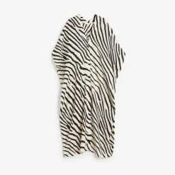 Safari Sizzle Zebra Print Women's Kaftan J5871