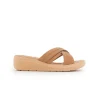 Shinny Cross Strap Sandal BRM 024