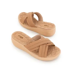 Shinny Cross Strap Sandal BRM 024