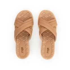 Shinny Cross Strap Sandal BRM 024