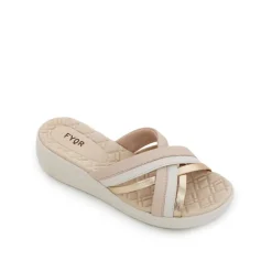 Shinny Cross Strap Sandal BRM 024