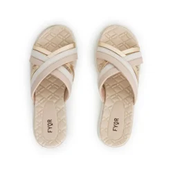 Shinny Cross Strap Sandal BRM 024
