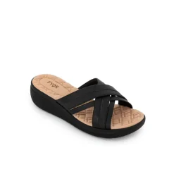 Shinny Cross Strap Sandal BRM 024