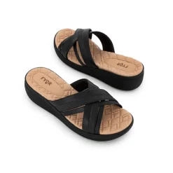 Shinny Cross Strap Sandal BRM 024