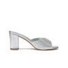 Shiny upper Embellished Mule HL 180