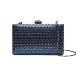 Sparkling Crystal Embellished Clutch AD 120