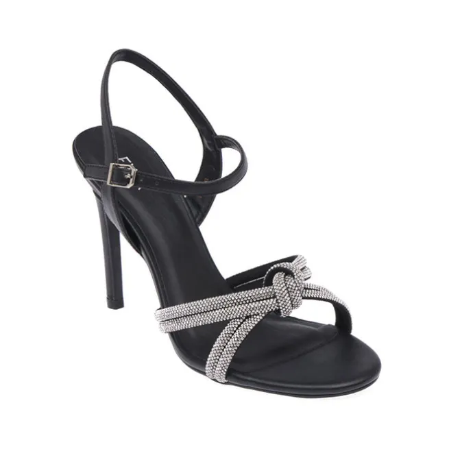 Sparkly Knotted Design Heel BDV 111