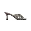 Square Diamante Heeled Sandal HL 170