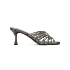 Square Diamante Heeled Sandal HL 170