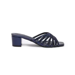 Square Diamante Heeled Sandal HL 122