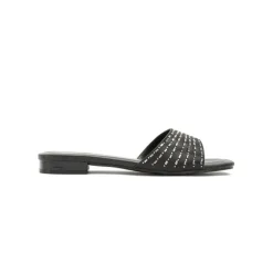 Square Diamante Slip-On Sandal HL 171