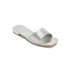 Square Diamante Slip-On Sandal HL 171