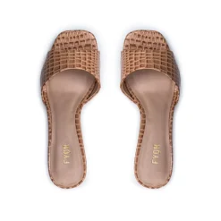 Square Toe Chic Mule BCR 037