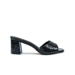 Square Toe Chic Mule BCR 037