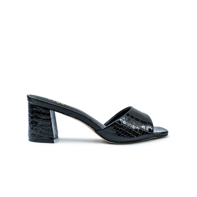 Square Toe Chic Mule BCR 037