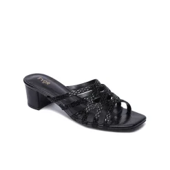 Square Toe Embellished Mule HL 184