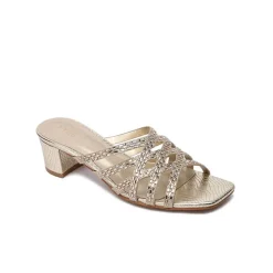 Square Toe Embellished Mule HL 184