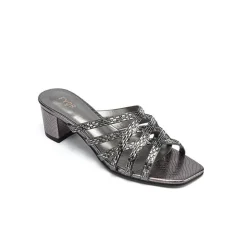 Square Toe Embellished Mule HL 184