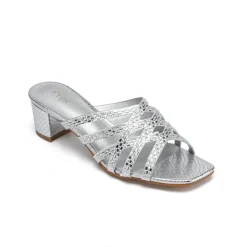 Square Toe Embellished Mule HL 184