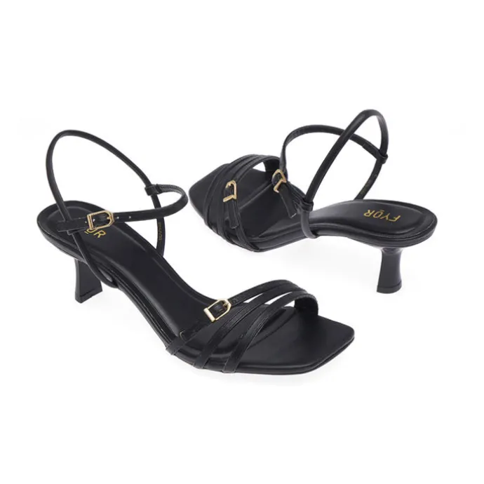 Strappy Heeled Sandal BDV 108