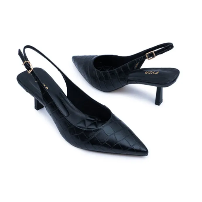 Structured Mid-Heel Pumps BCR 039