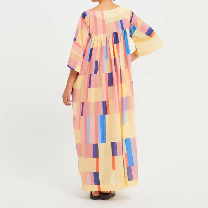 Style Printed Casual Maxi Dress MAX008
