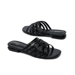 Textured Flat Sandal HL 183