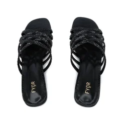 Textured Flat Sandal HL 183