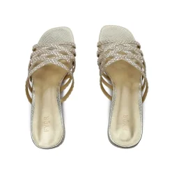 Textured Flat Sandal HL 183