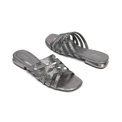 Textured Flat Sandal HL 183