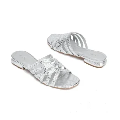 Textured Flat Sandal HL 183