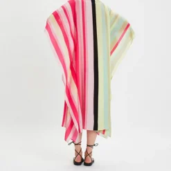Timeless Glamour Geometric Stripes Kaftan KAF0040