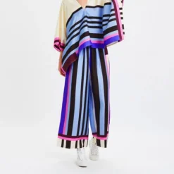 Trendy Palazzo & Draped Top Set CORD0013