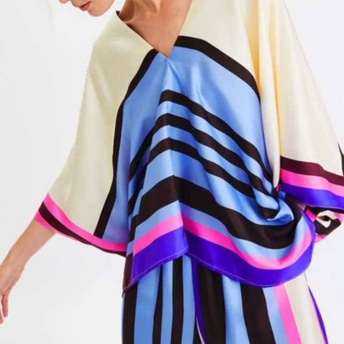 Trendy Palazzo & Draped Top Set CORD0013