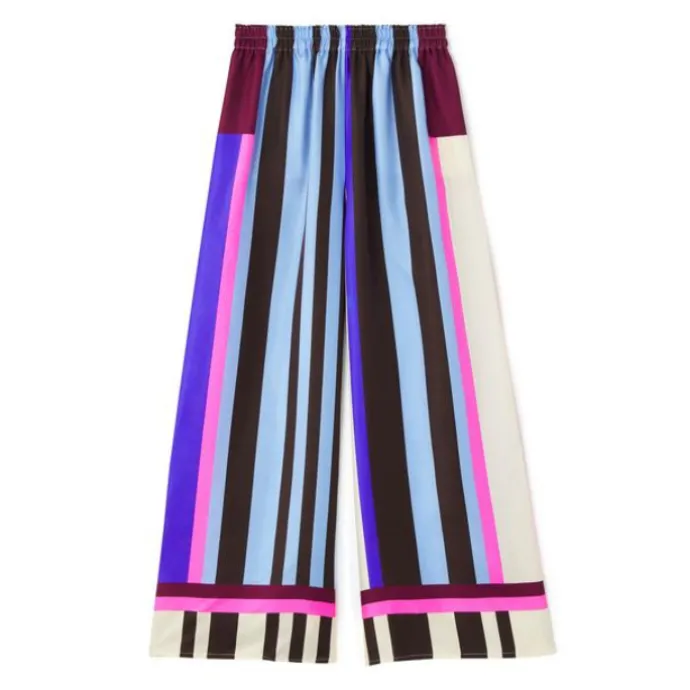 Trendy Palazzo & Draped Top Set CORD0013