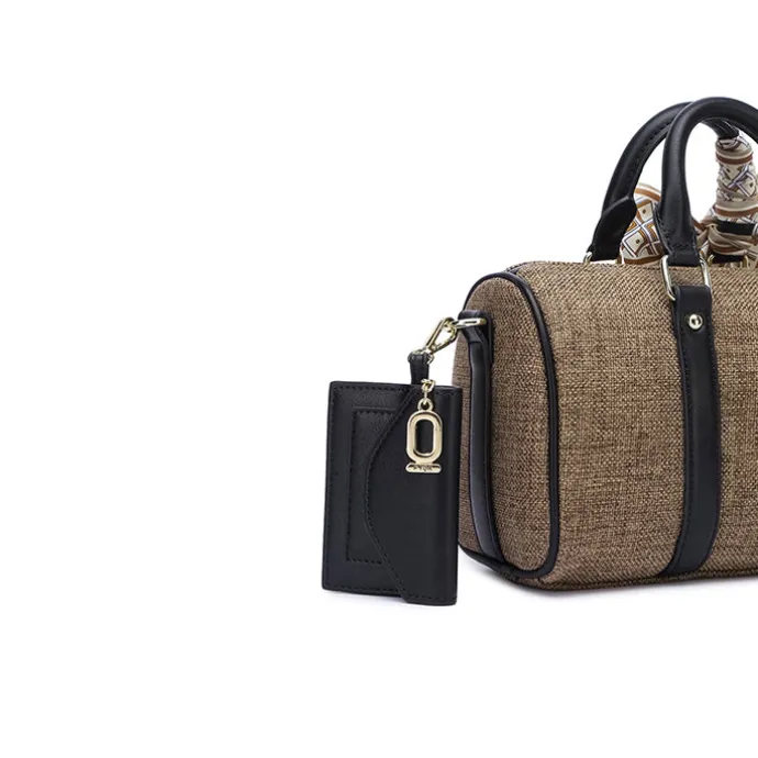 Trendy Textile Crossbody Bag BD 154
