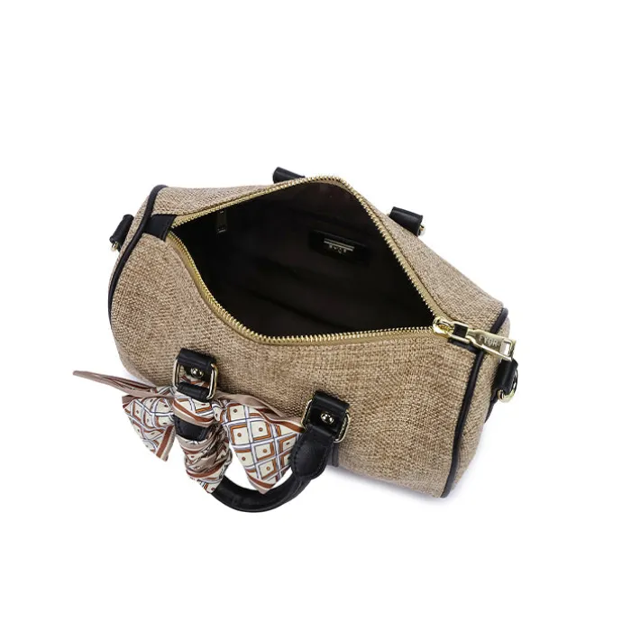 Trendy Textile Crossbody Bag BD 154