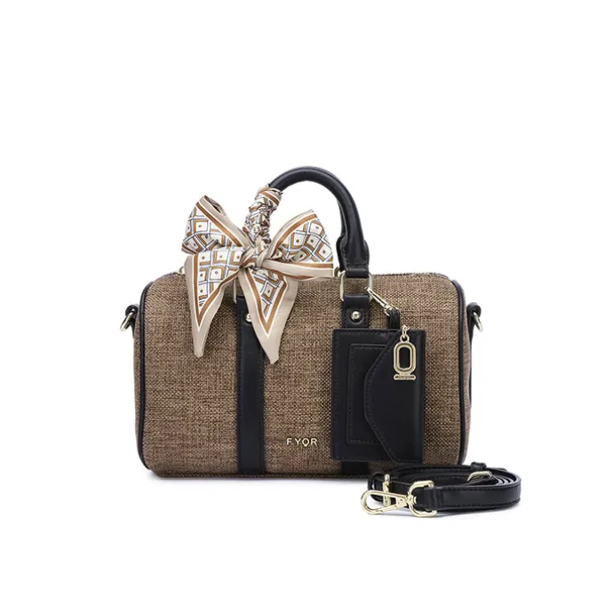 Trendy Textile Crossbody Bag BD 154