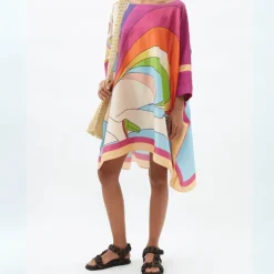 Vapor Wave Veil Womens Kaftan KAF0075
