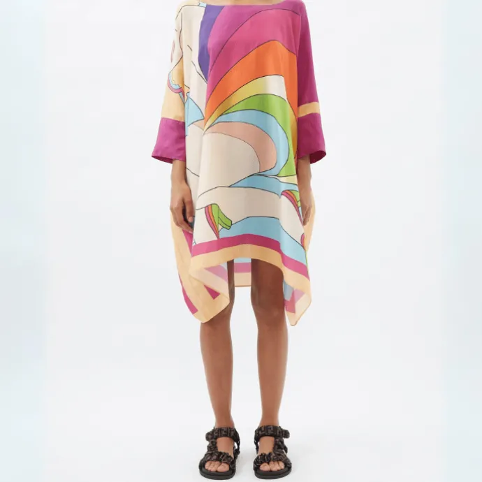 Vapor Wave Veil Womens Kaftan KAF0075